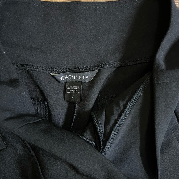 Athleta Women's Black Tailored Pants - Picture 4 of 4